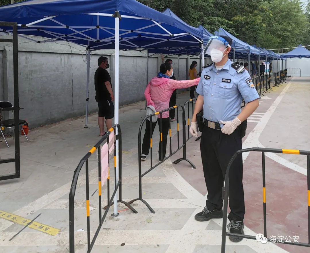 直击！海淀公安一线战“疫”记