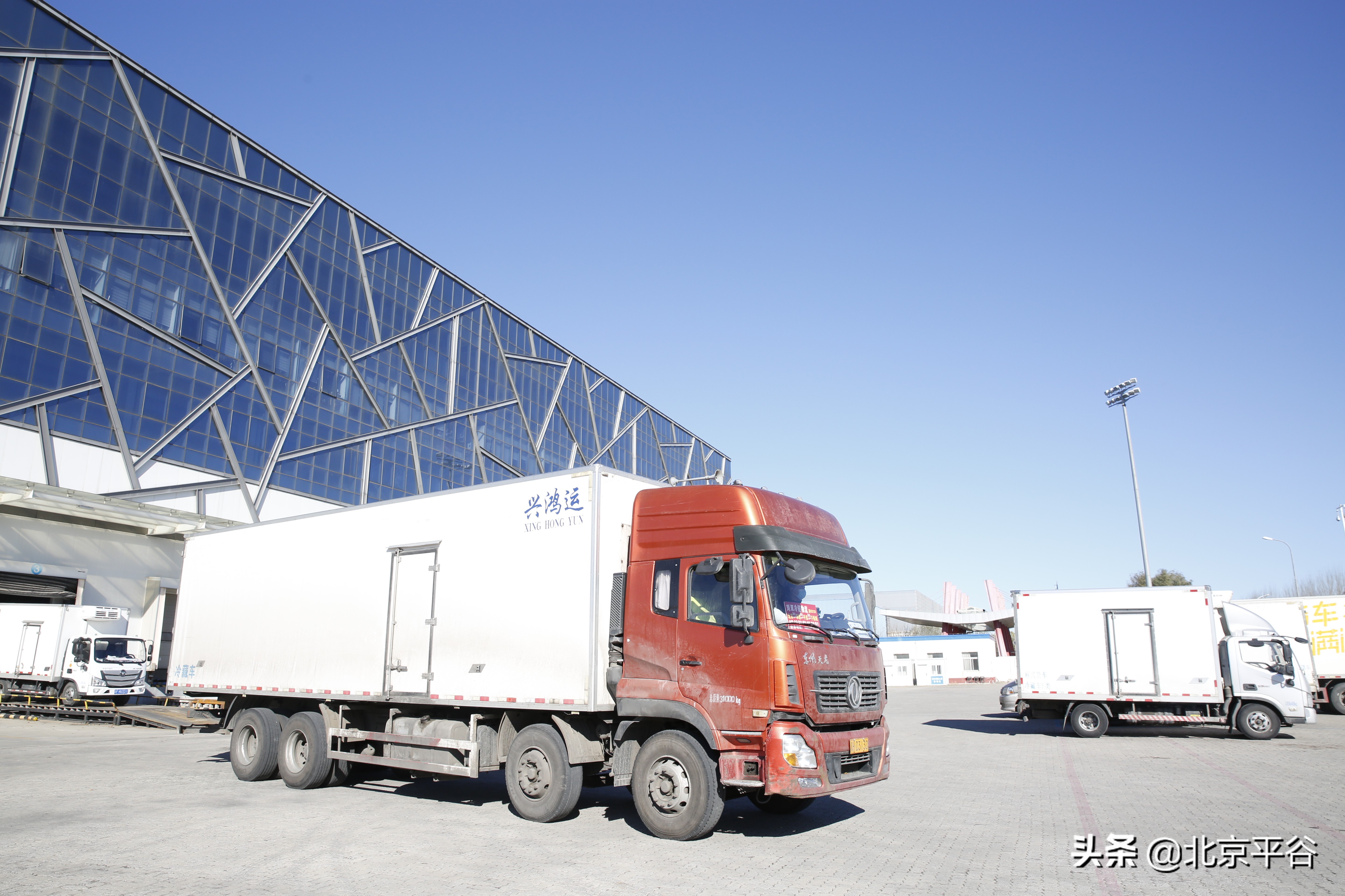 平谷马坊物流基地24小时全力运转保供首都