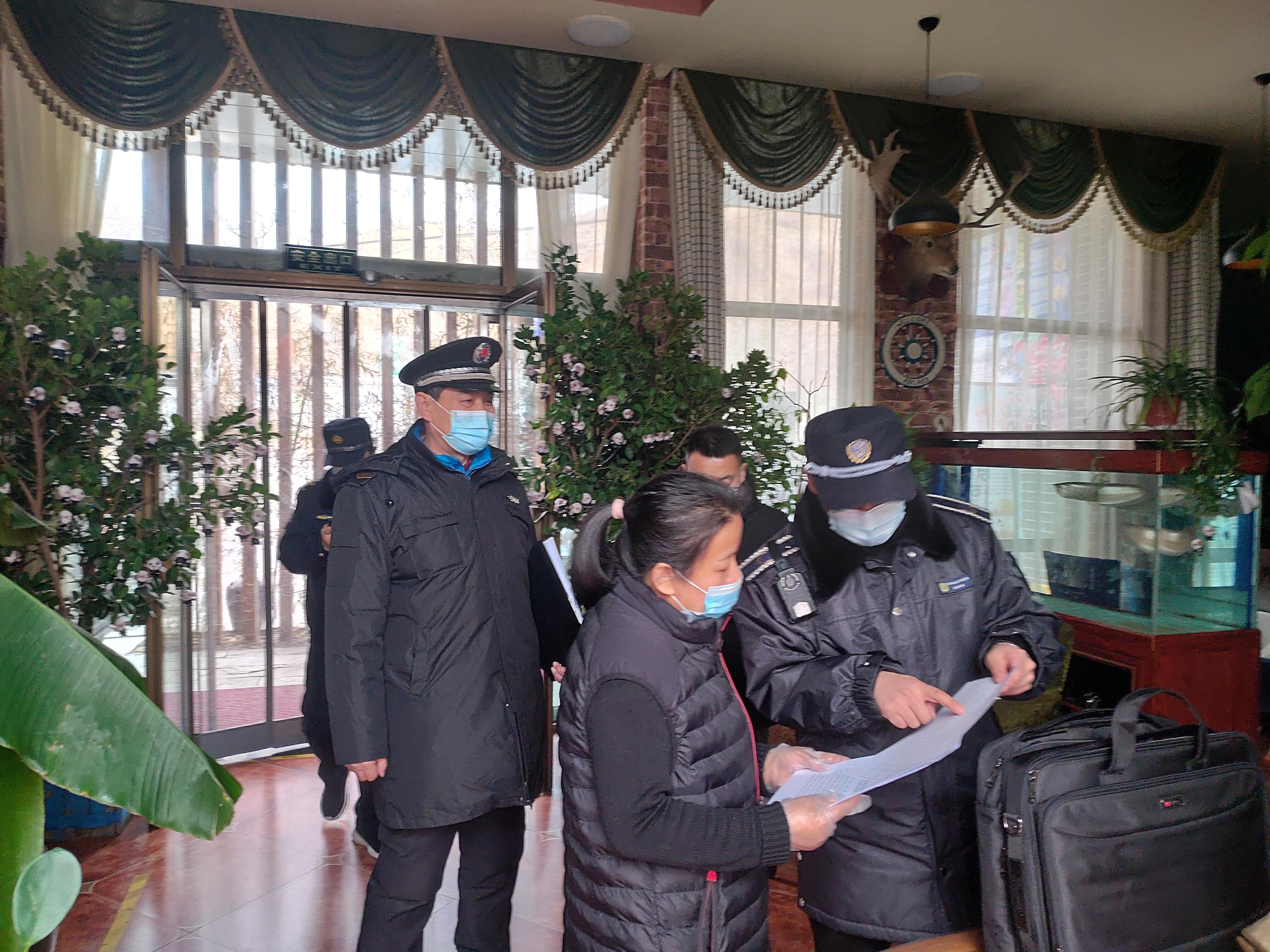 密云区石城镇专项督查拧紧安全生产阀门