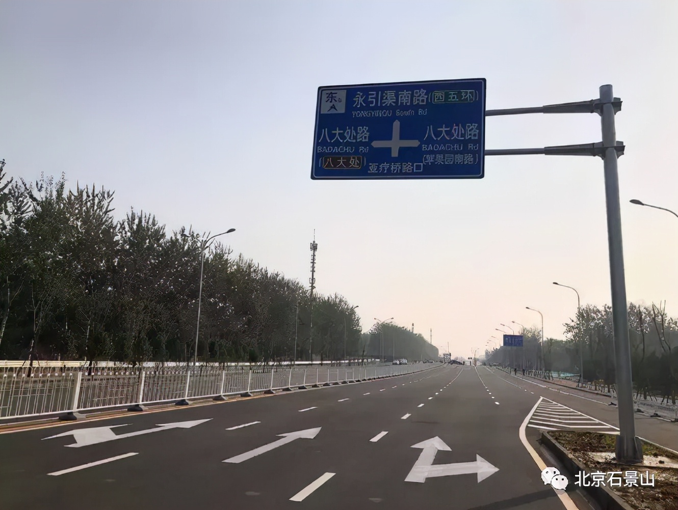 五年蝶变 | 越织越密的路网为石景山插上腾飞之翼