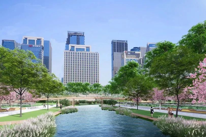 三环里新城看丽泽 | 丽泽金融商务区滨水文化公园（二期园林景观部分）项目建议书取得批复