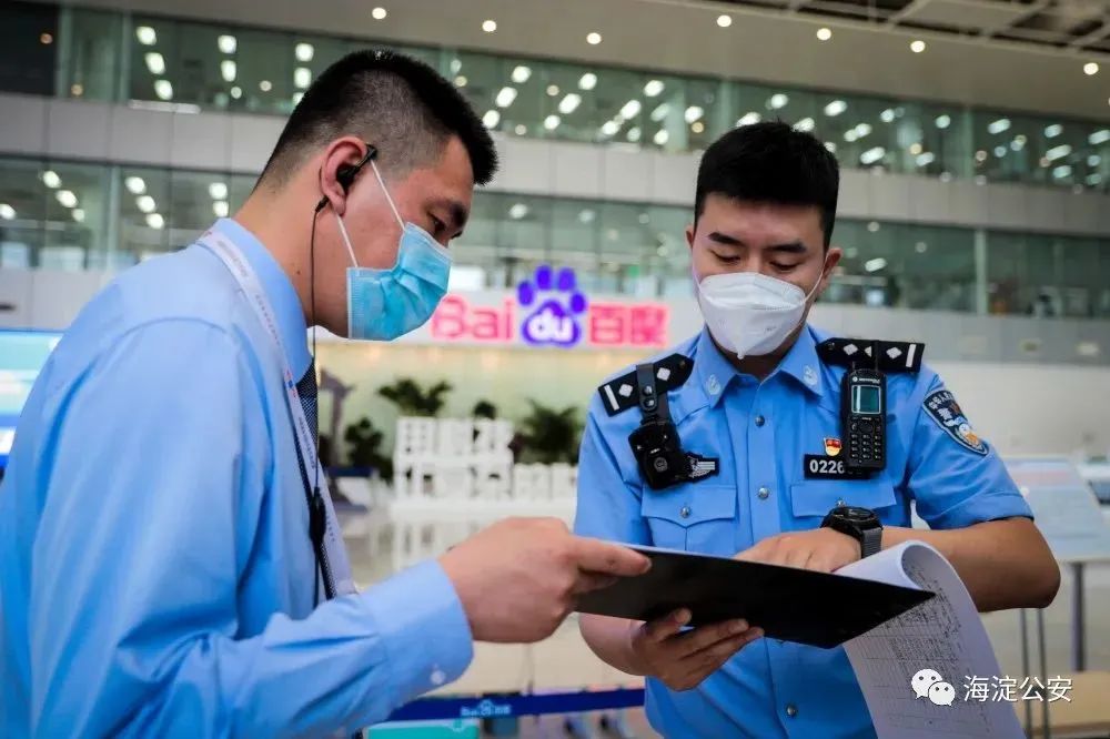 抗疫情、助复工！海淀后厂村里的温暖“警”色