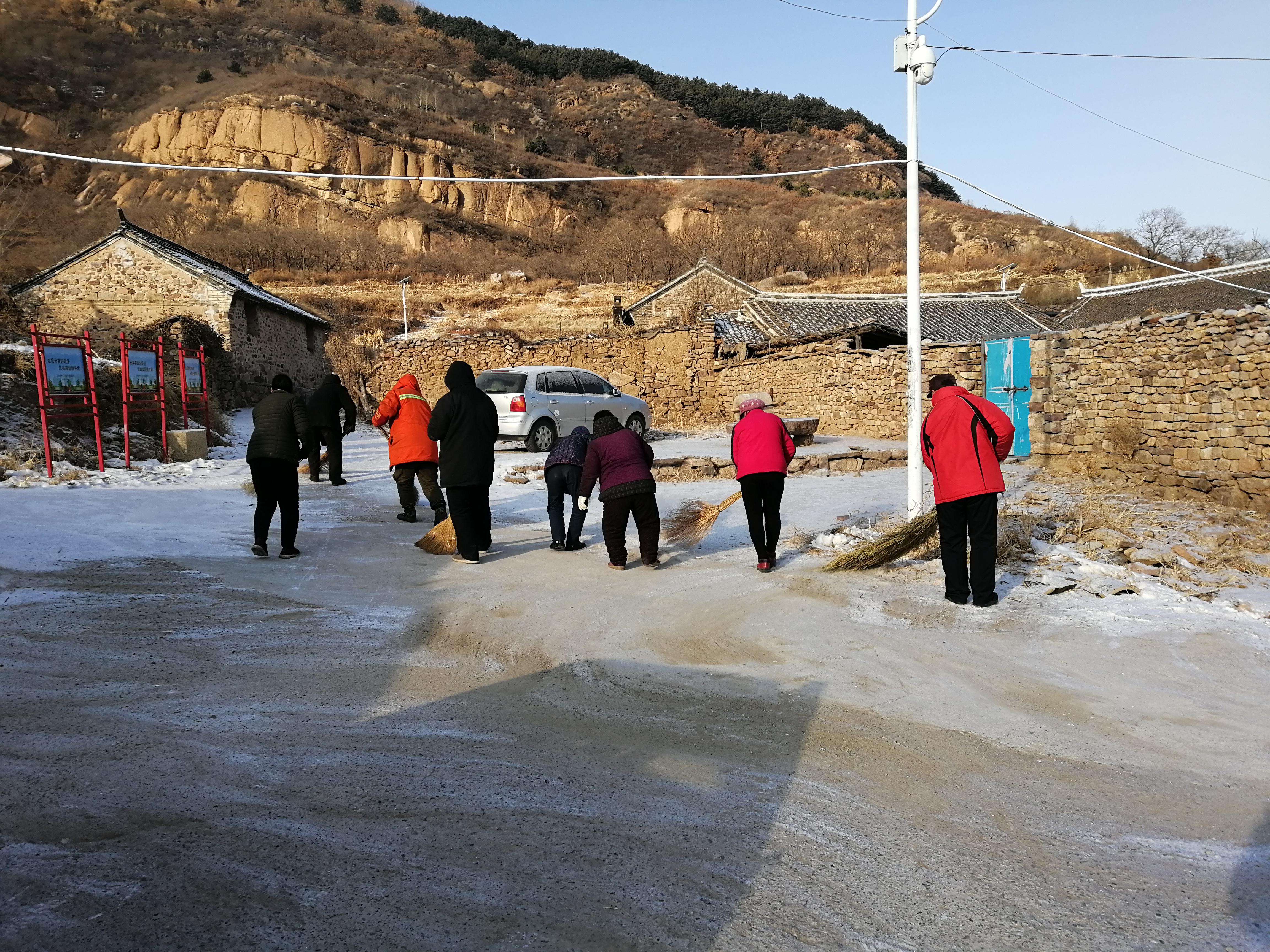 密云区新城子镇大树洼村开展爱国卫生活动日