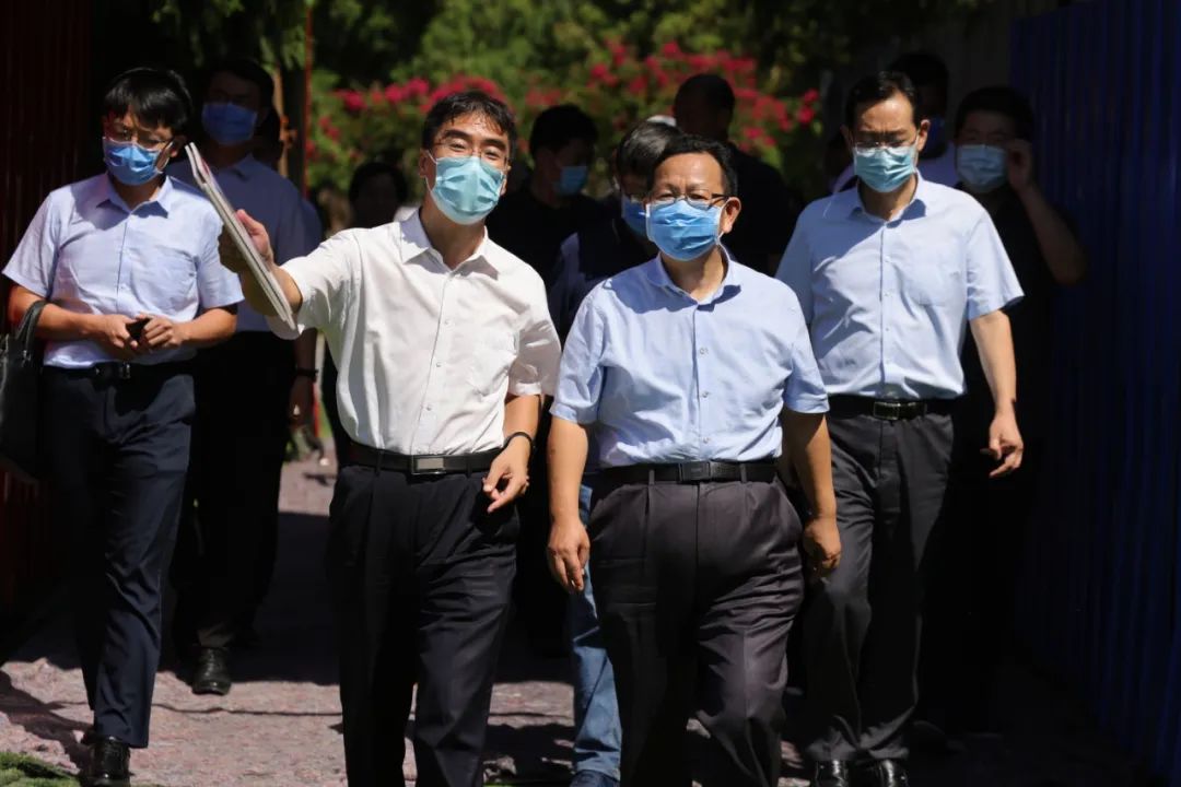 区委书记孙新军调研中轴线申遗工作