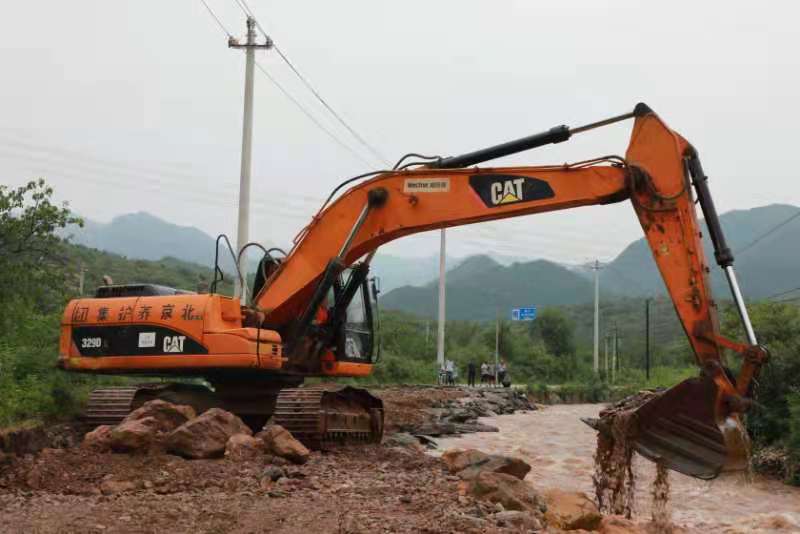 平谷区6小时抢通百米水毁路保出行
