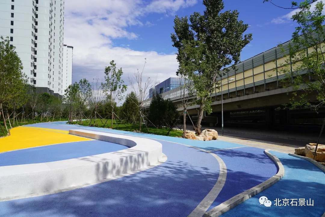 开窗见景、出门见绿！阜石路沿线绿化景观精美亮相！