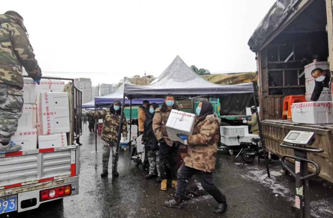 雪天量足价稳！北京新发地市场蔬菜上市量创正月新高