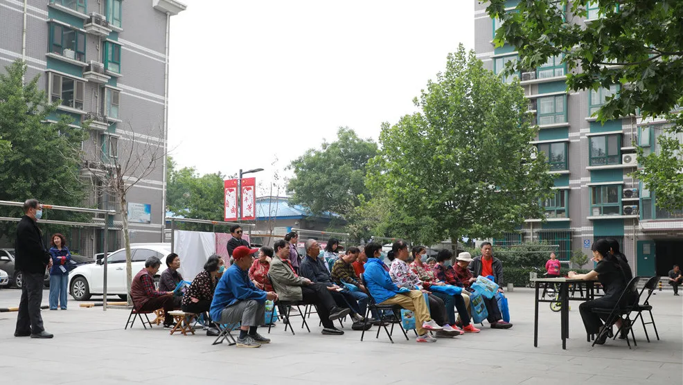 助您安居！小区来了普法宣传服务队