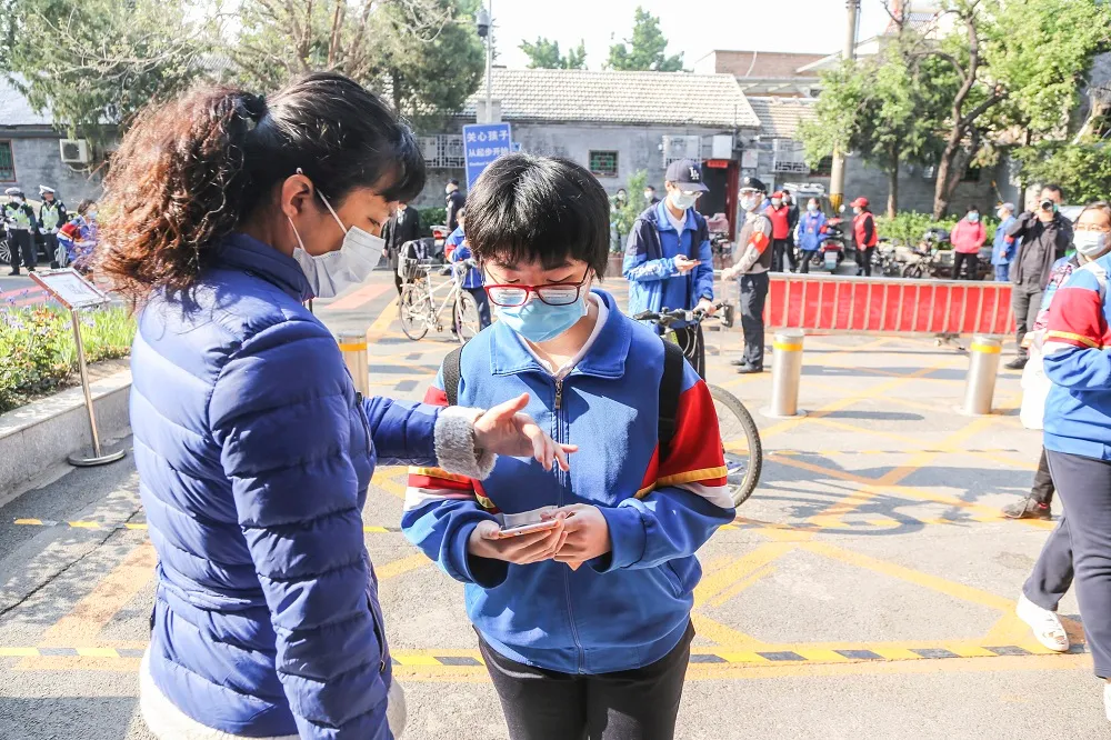 开学啦！东城五千名高三学生返校复课