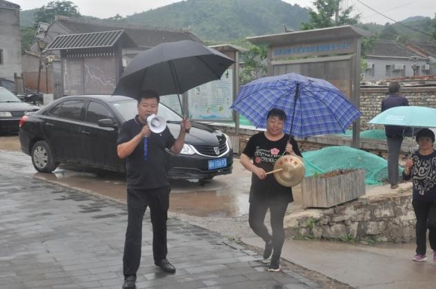 密云区新城子镇积极开展汛期避险转移专项演练