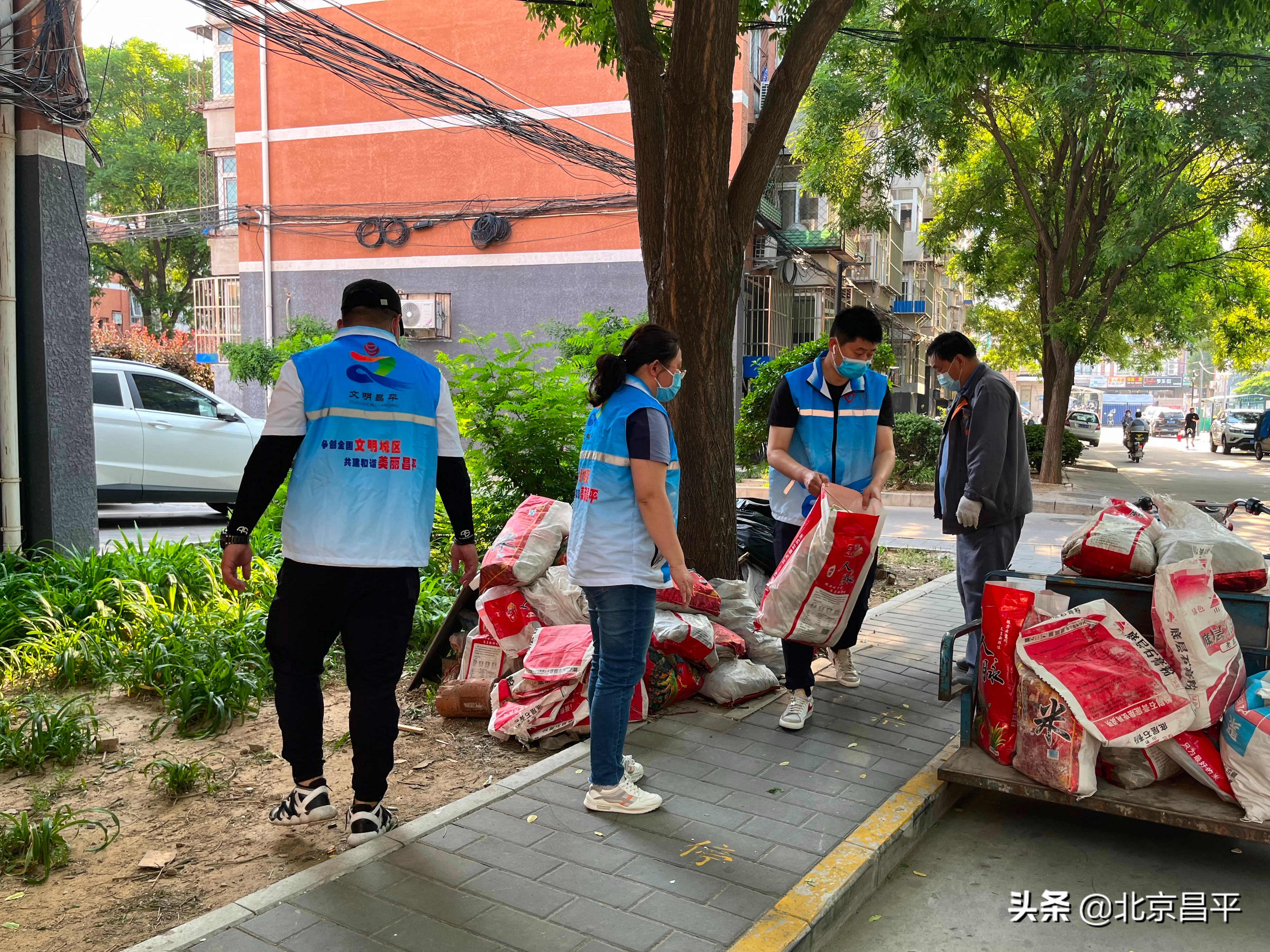 两清齐行动，创城一起来 ！昌平深入开展创城活动