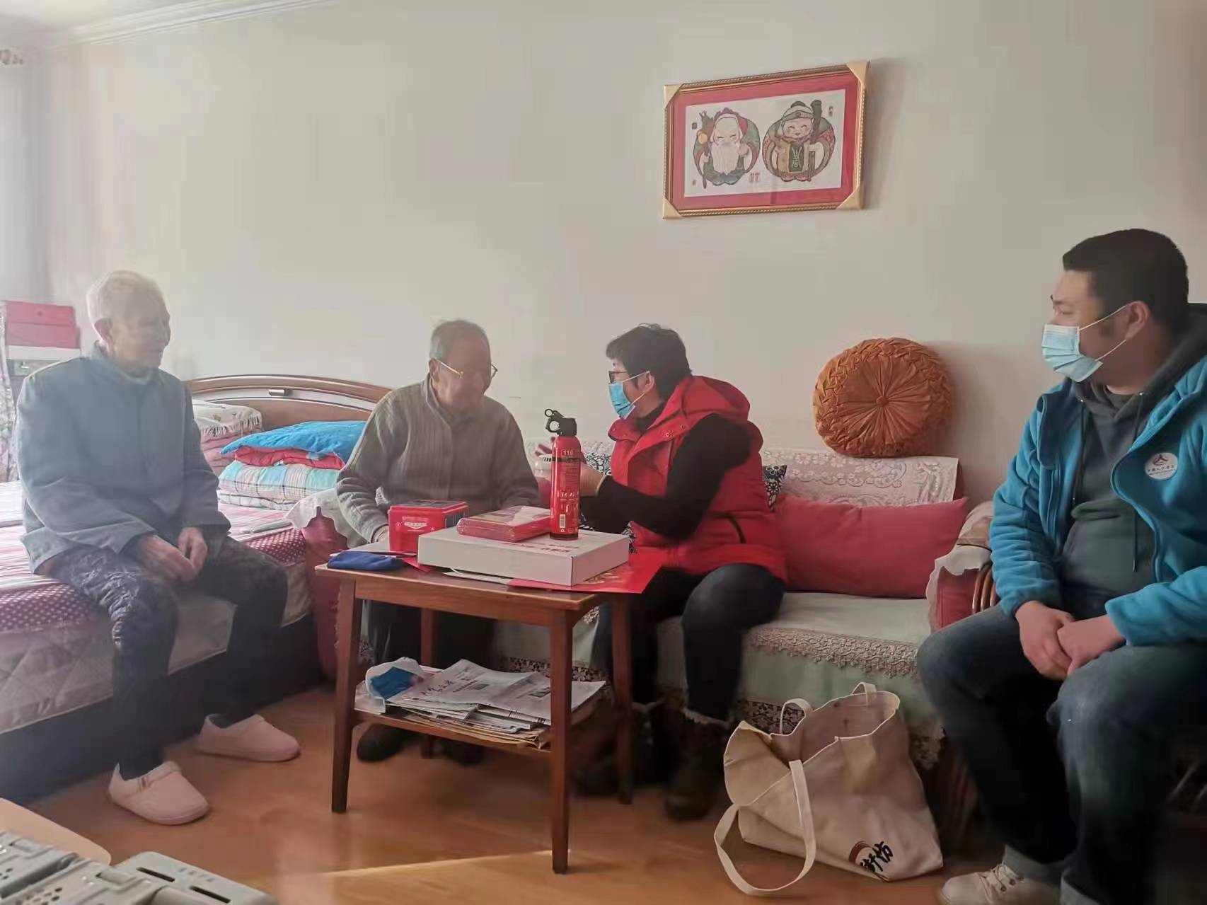 石景山消防积极推动辖区消防志愿者服务活动