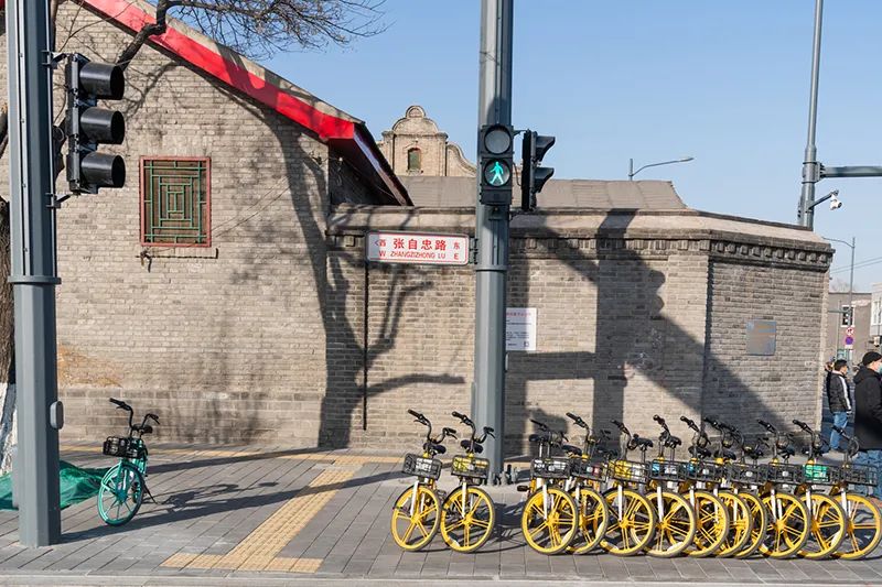 东四南北大街环境整治提升主体工程完工