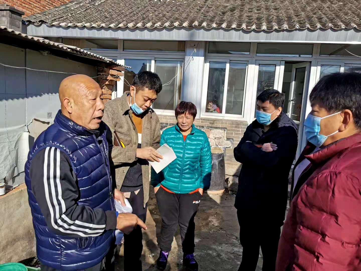 密云区太师屯镇开展排忧解难群众大走访活动