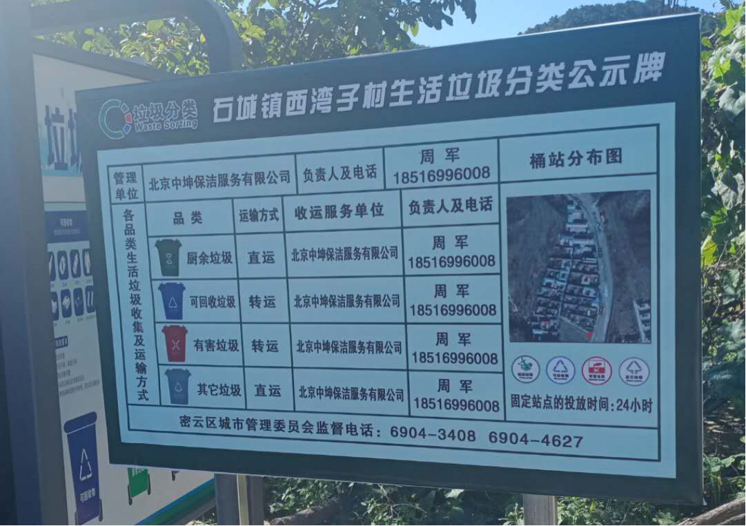 密云区石城镇人居环境稳步提升